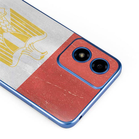 Egypt Flag Distressed Moto G Play 4G (2024) Skin